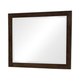 Coaster Jessica Rectangular Wall Mirror Cappuccino Model 200714
